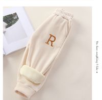 Cute Vintage Style Solid Color Embroidery Polyester Boys Pants sku image 14