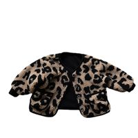 Retro Simple Style Leopard Polyester Boys Outerwear main image 4