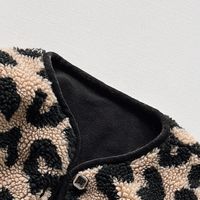 Retro Simple Style Leopard Polyester Boys Outerwear main image 3