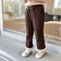 Vintage Style Solid Color Polyester Pants & Leggings main image 4