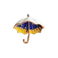 Style Simple Parapluie Alliage Placage Unisexe Broches main image 2