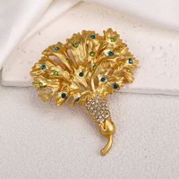 Classic Style Flower Zinc Alloy Plating Women's Brooches main image 1