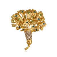 Classic Style Flower Zinc Alloy Plating Women's Brooches sku image 1