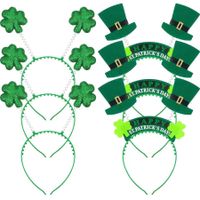 St. Patrick Classic Style Color Block Plastic Party Carnival Costume Props main image 5