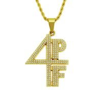 Simple Style Number Alloy Men's Pendant Necklace main image 6
