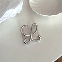 Modern Style Simple Style Cool Style Letter Copper Women's Brooches main image 4