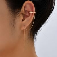 1 Pair Simple Style Solid Color Mesh Copper Drop Earrings sku image 7