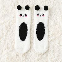 Femmes Mignon Style Simple Dessin Animé Ours Polyester Broderie Crew Socks Une Paire sku image 7