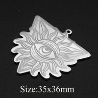 Simple Style Color Block Stainless Steel Polishing Plating Gold Plated Jewelry Accessories sku image 8