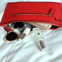 Frau Mini Polyester Einfarbig Klassischer Stil Quadrat Reißverschluss Umschlagtasche main image 3