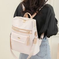 Solid Color Street Women's Backpack main image 4