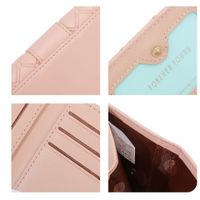 Women's Plaid Pu Leather Zipper Wallets main image 2