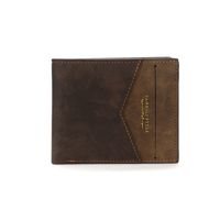 Men's Solid Color Pu Leather Open Wallets sku image 5