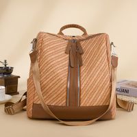 Color Block Casual Holiday Daily Women's Backpack main image 1