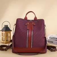 Color Block Casual Holiday Daily Women's Backpack main image 3