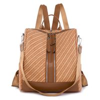 Color Block Casual Holiday Daily Women's Backpack main image 2