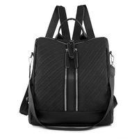 Color Block Casual Holiday Daily Women's Backpack sku image 1