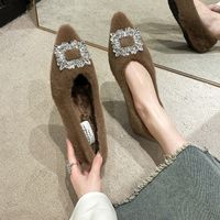 Women's Streetwear Solid Color Point Toe Flats main image 4