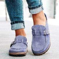 Women's Casual Vintage Style Commute Solid Color Round Toe Casual Sandals main image 4