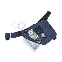 Men's Basic Solid Color Polyester Anti-theft Waist Bags sku image 6