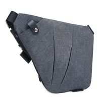 Men's Basic Solid Color Polyester Anti-theft Waist Bags main image 1