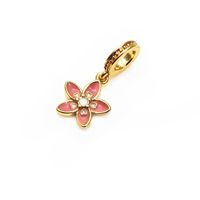 Cute Heart Shape Copper Enamel Charms Jewelry Accessories sku image 14