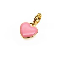 Cute Heart Shape Copper Enamel Charms Jewelry Accessories sku image 10