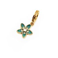 Cute Heart Shape Copper Enamel Charms Jewelry Accessories sku image 16