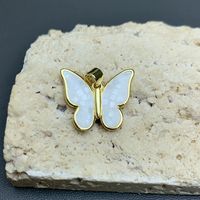 Simple Style Butterfly Shell Women's Charms sku image 1