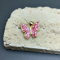 Simple Style Butterfly Shell Women's Charms sku image 2
