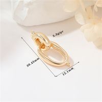 1 Piece Copper Zircon Solid Color Simple Style sku image 2