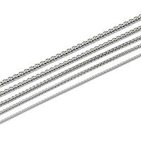Simple Style Solid Color Titanium Steel Unisex Necklace main image 3