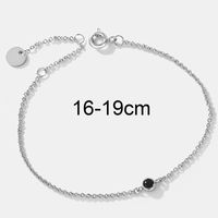 Style Simple Rond Le Cuivre Placage Incruster Pierre Naturelle Zircon Plaqué Or 18k Bracelets main image 3