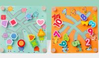 Building Toys Toddler(3-6years) Number Wood Toys sku image 8