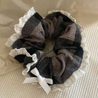 Women's Simple Style Color Block Cloth Hair Tie main image 3