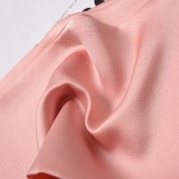 Women's Sweet Solid Color Satin Silk Scarf main image 3