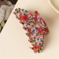 Women's Sweet Flower Arylic Handmade Hair Claws main image 6