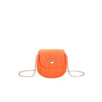 Women's Small Felt Solid Color Streetwear Square Flip Cover Shoulder Bag main image 2