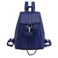 Solid Color Daily Women's Backpack sku image 4