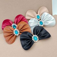 Bow Knot Shoe Accessories Pu Leather Winter Summer Spring Shoe Buckle main image 1