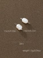 Basic Baroque Style Handmade Oval Freshwater Pearl Jewelry Accessories main image 2