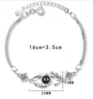 Simple Style Eye Copper Zircon Bracelets In Bulk main image 2