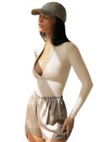 Women's Bodysuits Bodysuits Casual Basic Solid Color main image 5