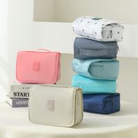 Vintage Style Classic Style Bear Oxford Cloth Sequins Knot Square Makeup Bags main image 2