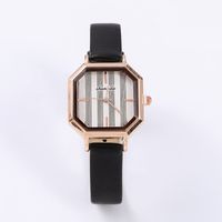 Classic Style Solid Color Buckle Quartz Women's Watches sku image 3