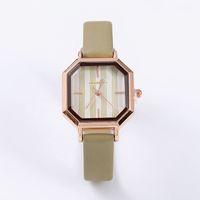 Estilo Clásico Color Sólido Hebilla Cuarzo Relojes De Mujer sku image 2
