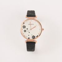 Classic Style Solid Color Buckle Quartz Women's Watches sku image 2