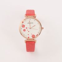 Classic Style Solid Color Buckle Quartz Women's Watches sku image 4