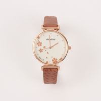 Classic Style Solid Color Buckle Quartz Women's Watches sku image 3