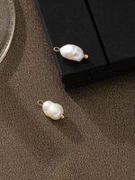 Basic Baroque Style Handmade Oval Freshwater Pearl Jewelry Accessories main image 7